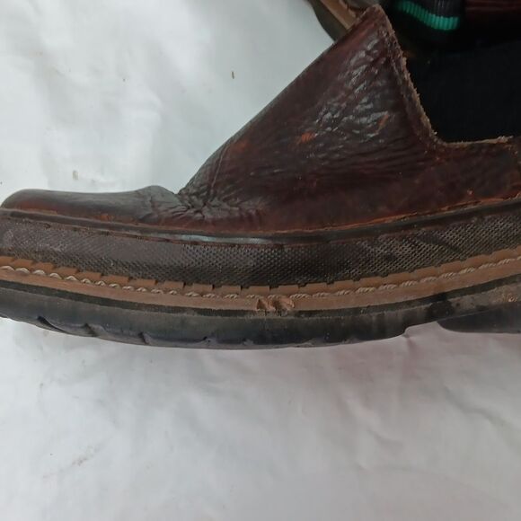 Georgia Boot Men\'s Brown Leather Slip-On Shoes Size 6M Preowned main image 16
